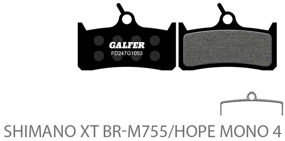 Galfer Bike Standard-Scheibenbeläge für Shimano