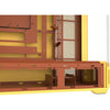 Thermaltake View 600 tg butter caramel Big-Tower-Gehäuse (gelb | 2x USB-A | 1x USB-C | gehärtetes Glas)