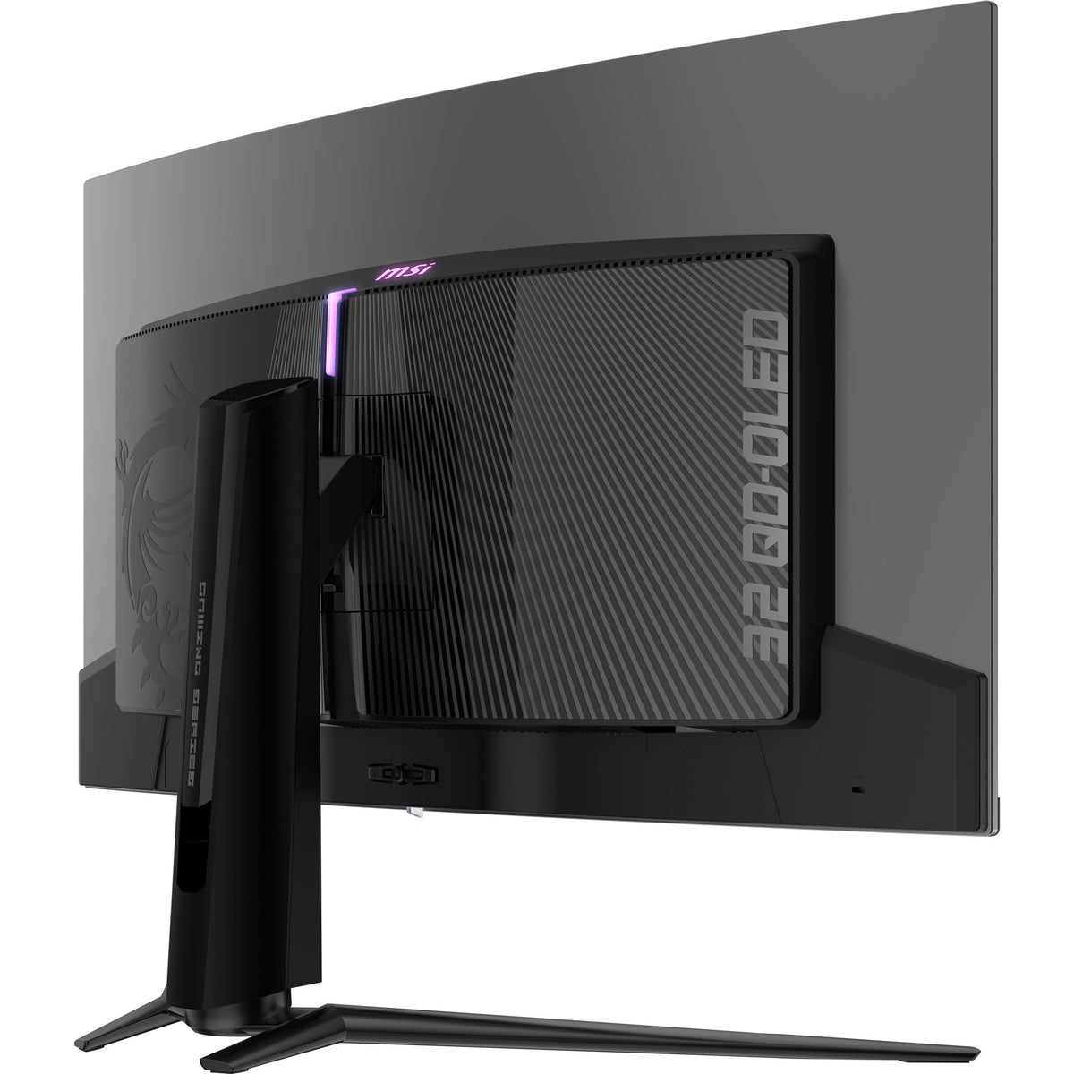 MSI MPG 321curx QD-OLED 31,5 4K UHD Curved Gaming Monitor (Schwarz, 2x HDMI, Display Port, 2x USB-A, USB-B, USB-C, 240 Hz)