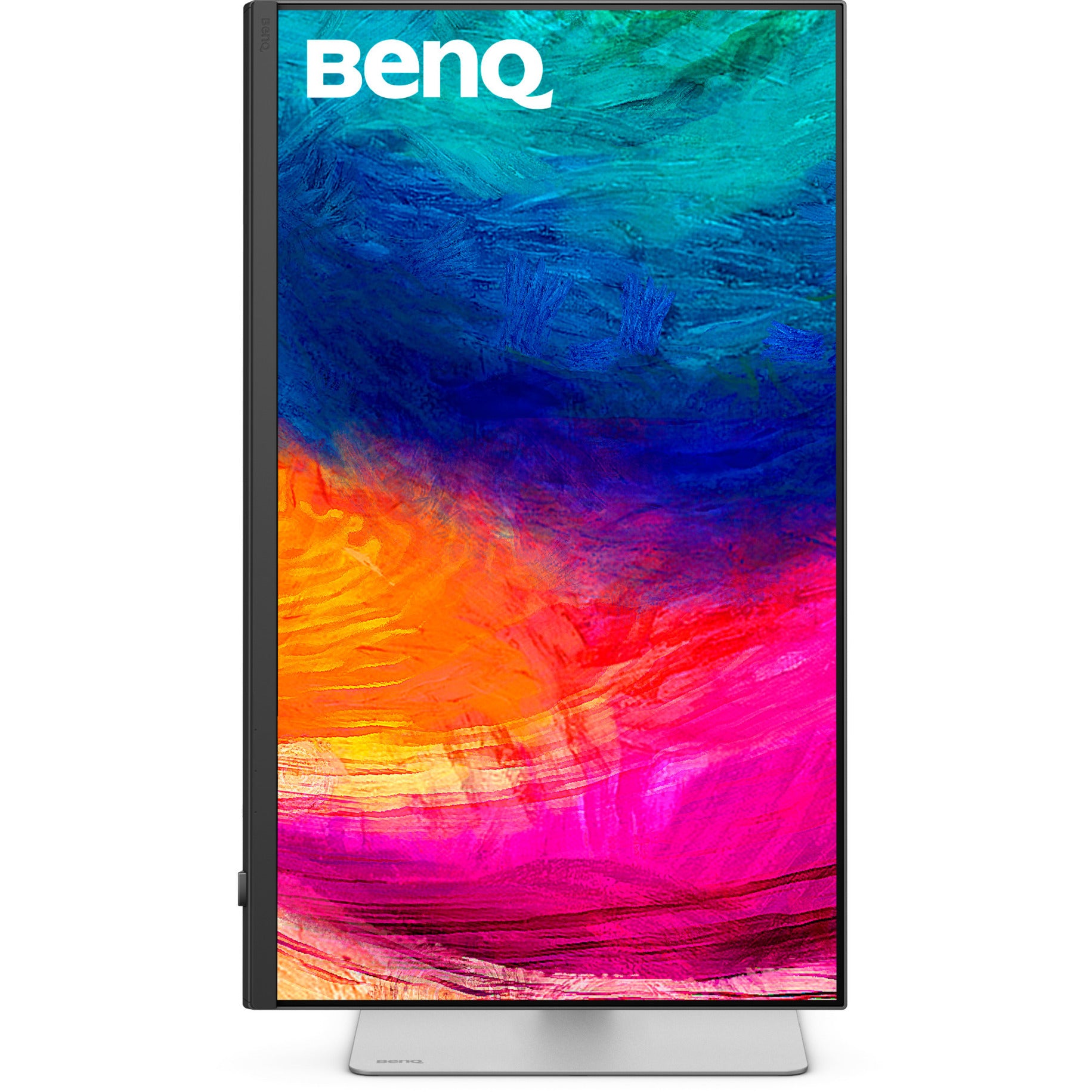 Benq PD2730S 27 5K UHD Monitor (Weiß Silber, HDMI, DisplayPort, Audio, Thunderbolt 4, USB-C)