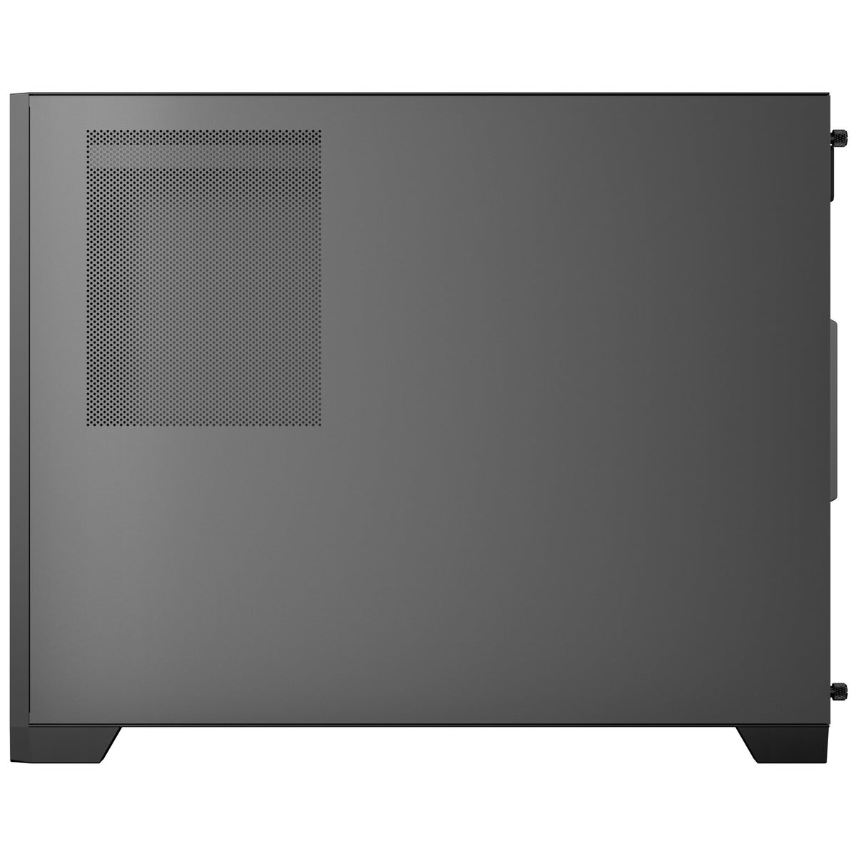 Antec Flux M Mini-Tower-Gehäuse (schwarz | 1x USB-A | 1x USB-C | gehärtetes Glas)