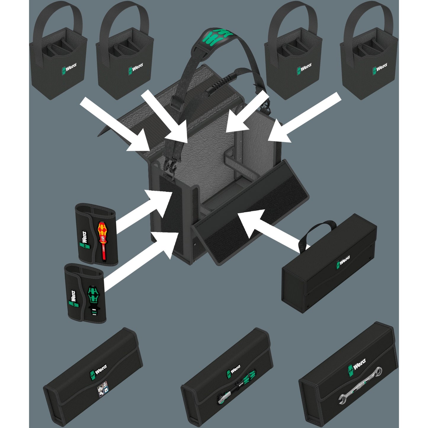 Wera 2go 2 XL Tool Hülle