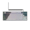 Lorgar Azar 514TKL, Gaming-Tastatur (weiß, US-Layout, Logar Dream, TKL, RGB)