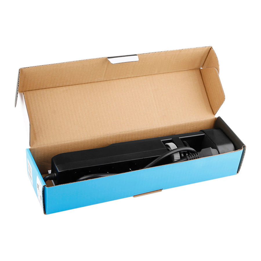 Neomounts DS22-840BL6 DESK-Suchdose mit Klemme 1,4 m, Innen-, Typ F, Kunststoff, Schwarz, Stromversorgung