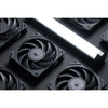 Noctua nf-a12x25 pwm chromax.black.swap