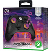 Powera Advantage Plus kabelgebundener Controller für Xbox Series X|s – Palmen im Mondlicht (Rosa, Xbox Series X|s, Xbox One, PC)