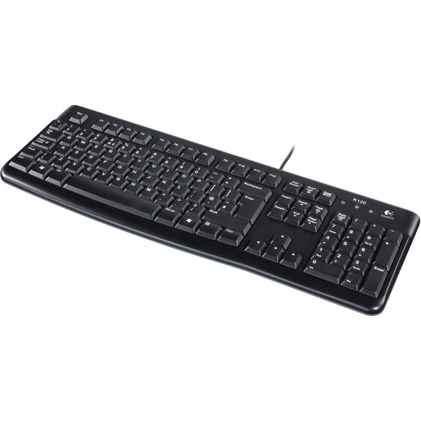 Logitech Logitech K120 Business Style USB-Tastatur [USB, 104-Key, Numpad, Langlebig, Schwarz]