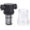 Alphacool es großer Inline-Filter 2xG1 (schwarz transparent)