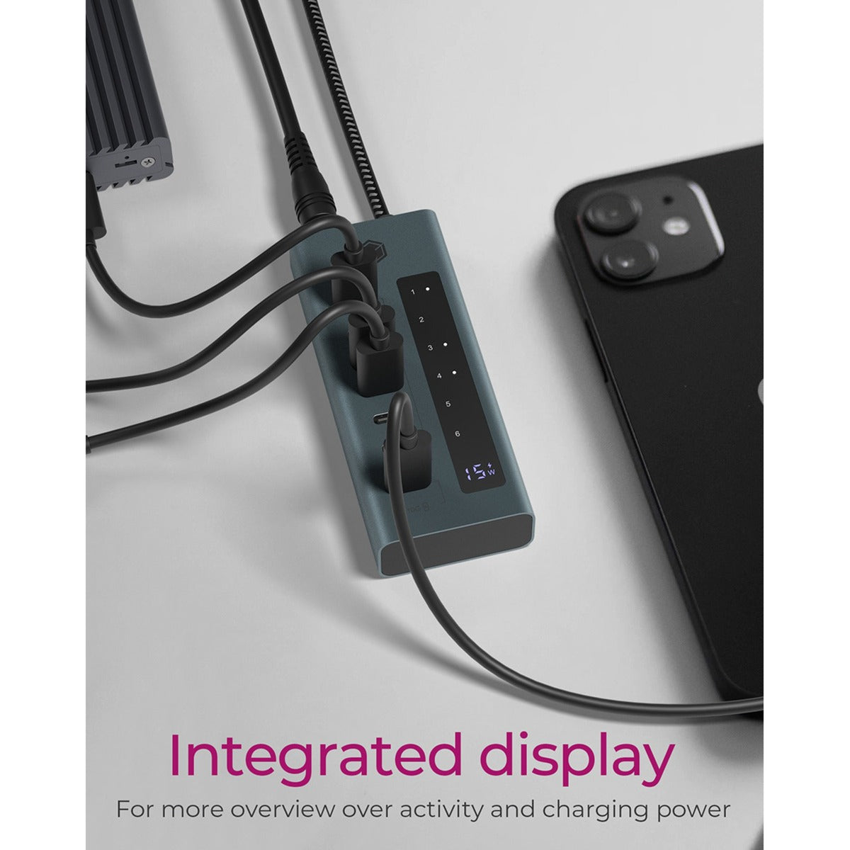 Icy Box 7-Port USB 3.2 Gen 2 Typ-C-Hub