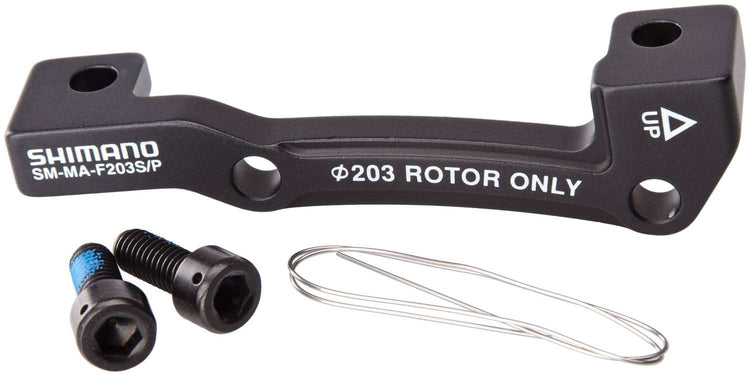 Shimano SM-MA-F203S P-Adapter für vordere 203-mm-Bremsscheibe