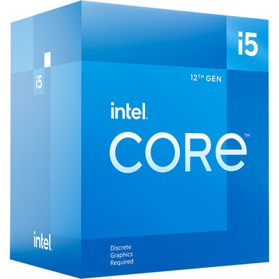 Intel® Core i5-12400F, 2,5 GHz (4,4 GHz Turbo Boost)