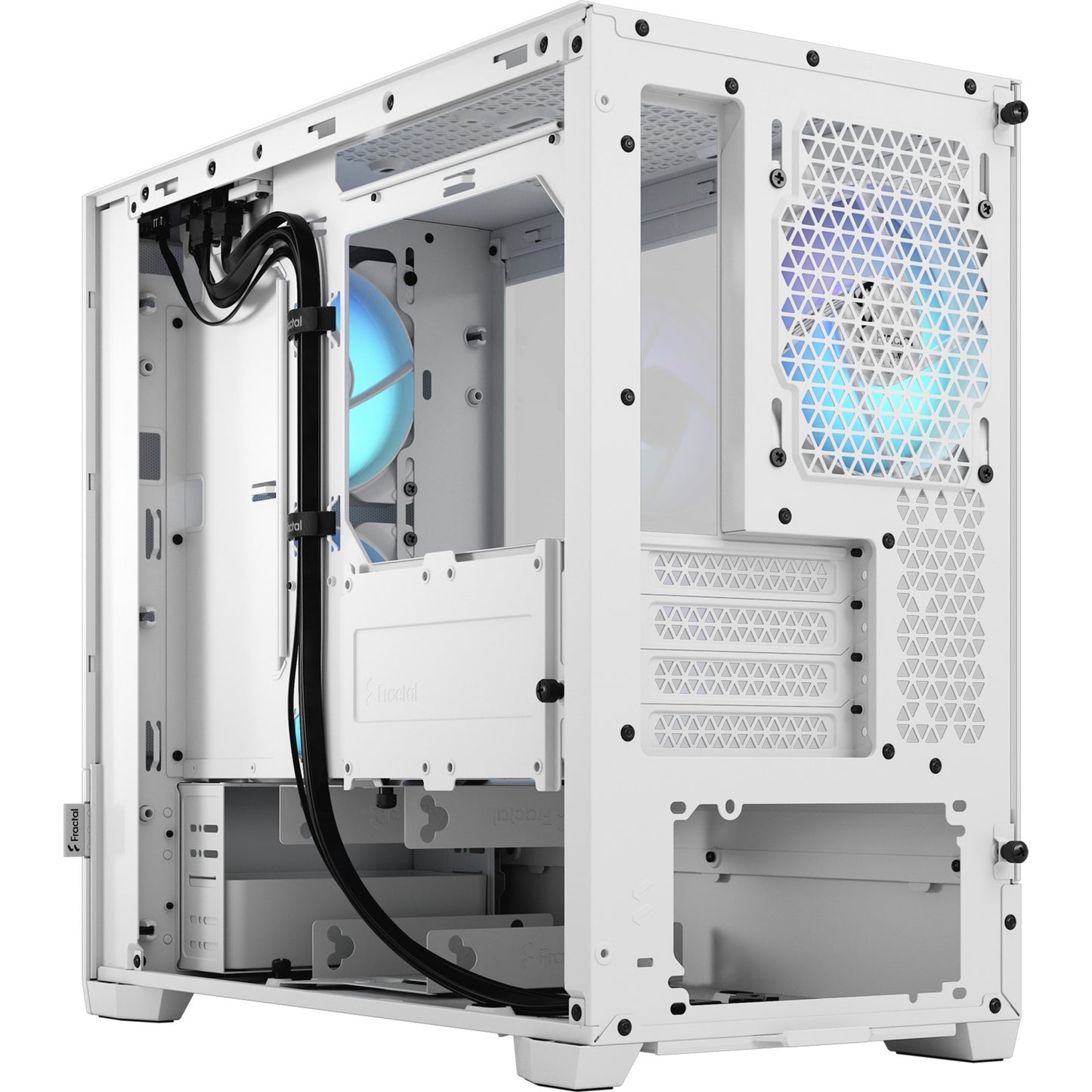 Fractal Design Pop Mini Air RGB Weiß TG Clear Tönung