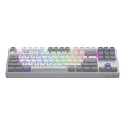 Hator Rockfall 3 TKL Wireless, Gaming-Tastatur (weiß, US-Layout, Hator Aurum Orange, RGB, PBT-Tastenkappen, Hotswap, 2,4 GHz Bluetooth USB-C) - afbeelding 6