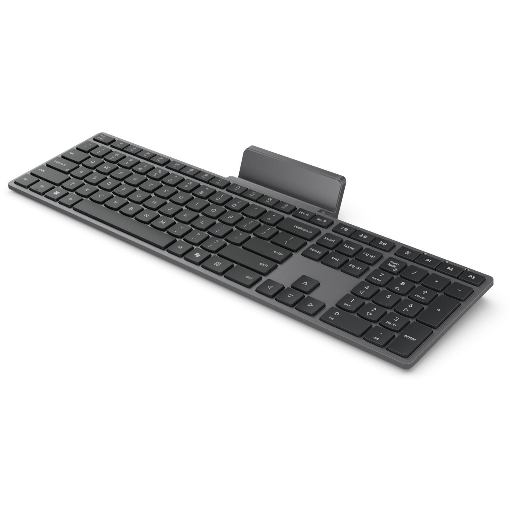 Lenovo 700 moderne kabellose Multi-Geräte-Tastatur – US Euro103P Desktop-Set (grau, 100 %, 2,4 GHz, Bluetooth)