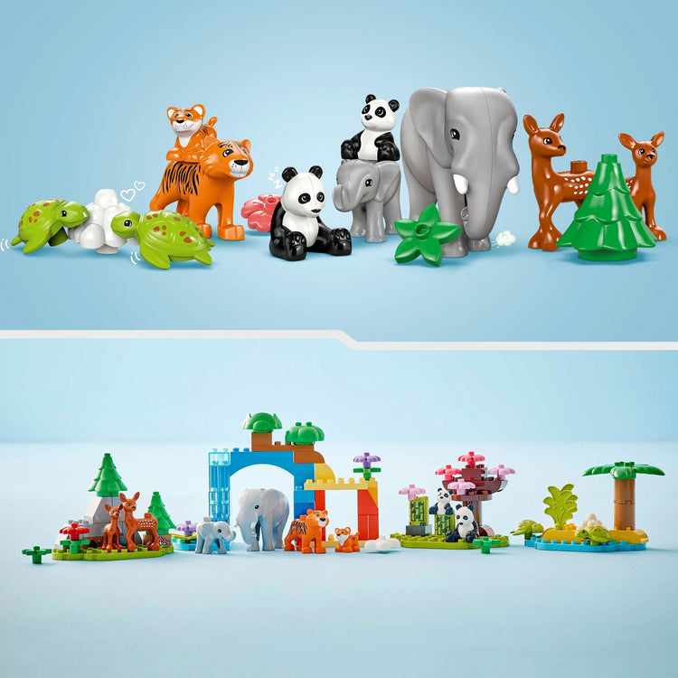 LEGO LEGO DUPLO TOWN 10446 3-in-1-Familien von Wild Dieren