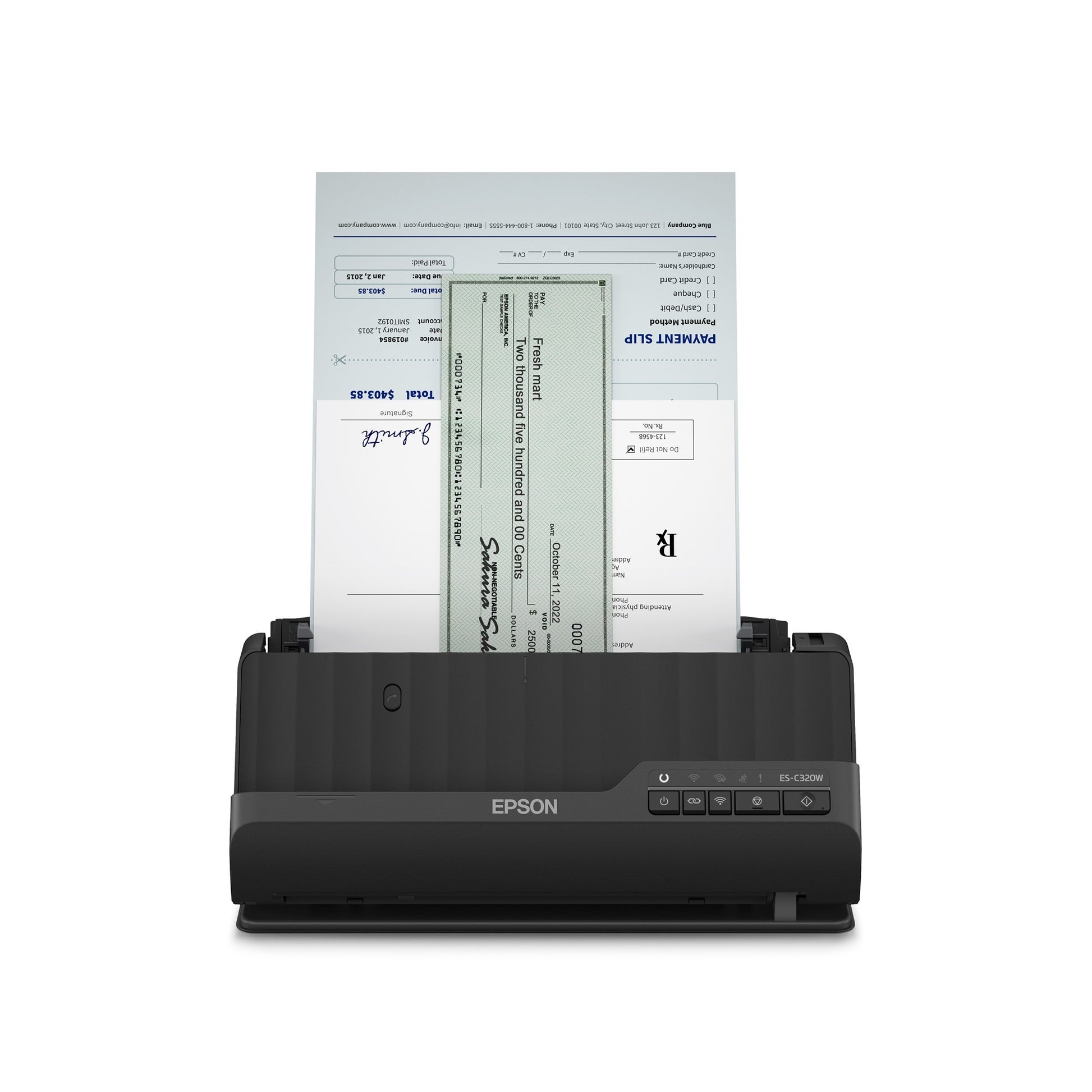 EPSON ES-C320W Compact A4-Dokumentscanner mit Wi-Fi-Con