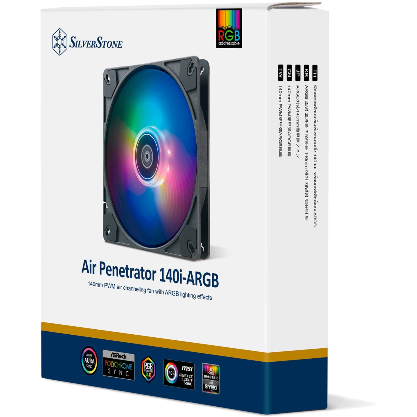Silverstone Air Penetrator 140i Argb