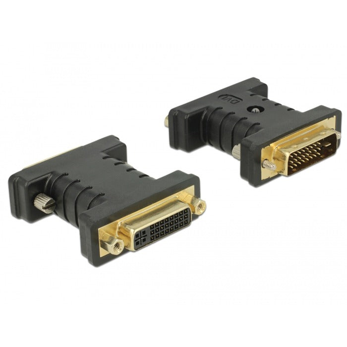 DELOCK DVI 24+1 männlich zu DVI 24+5 weiblicher Adapter