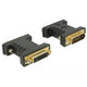 DELOCK DVI 24+1 männlich zu DVI 24+5 weiblicher Adapter