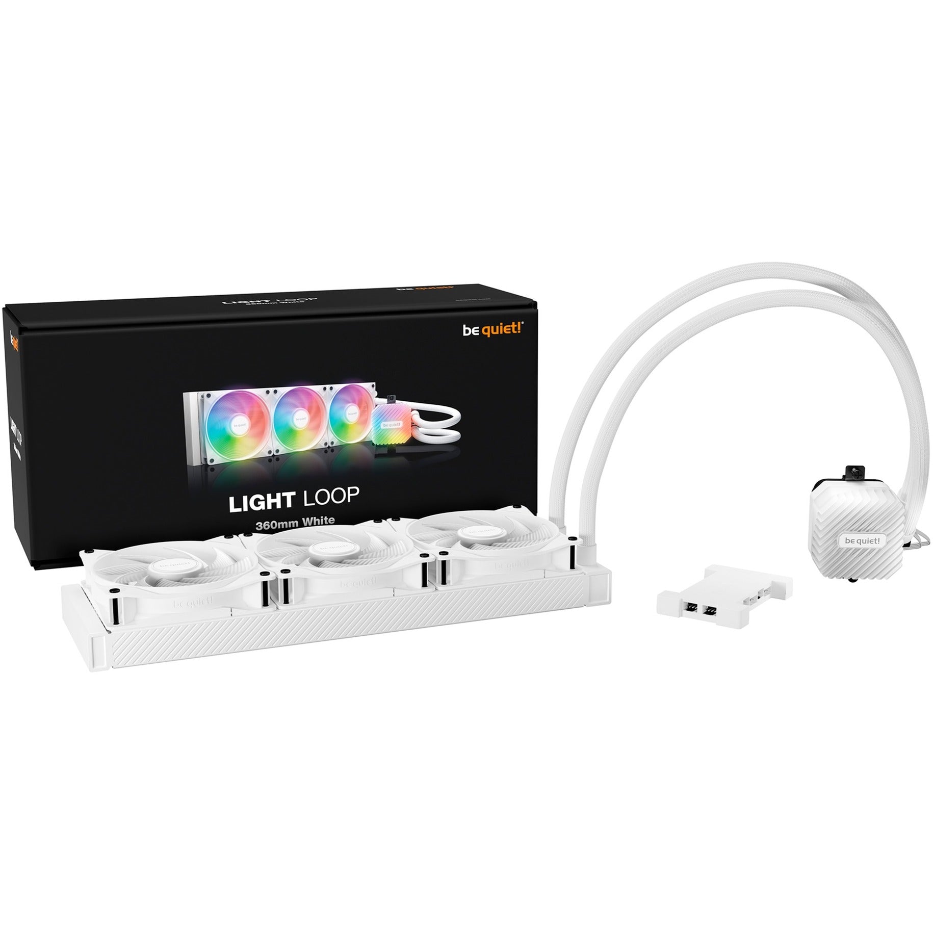 Ruhig sein! Light Loop 360mm Argb Weiß