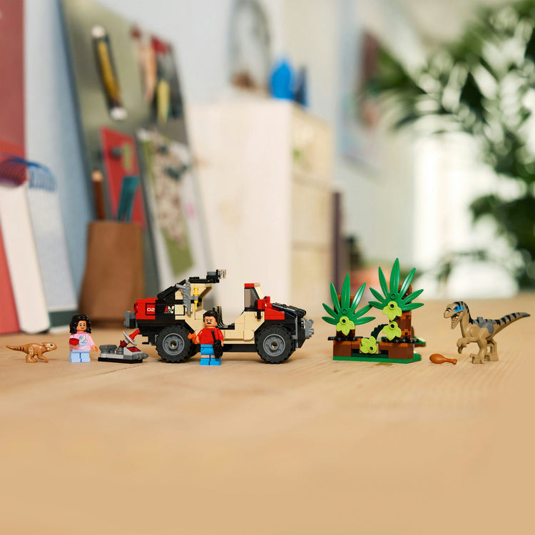 Lego Jurassic World 76972 Offroad -Lautstärke