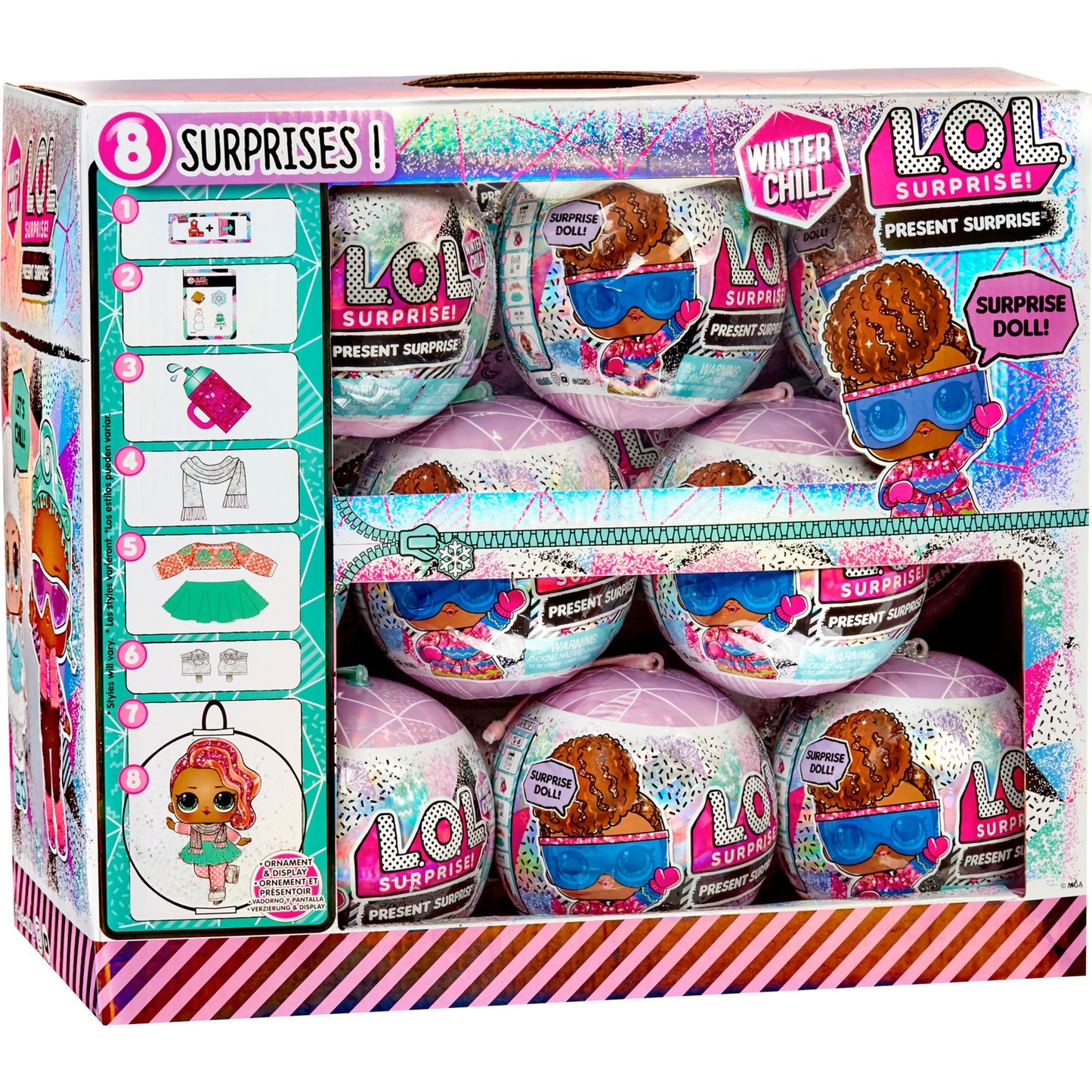 MGA Entertainment Überraschung! Präsentieren Sie den Winterkühl