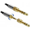 Delock Stereo-Jack 3,5 mm 3-polige männlich> weiblich