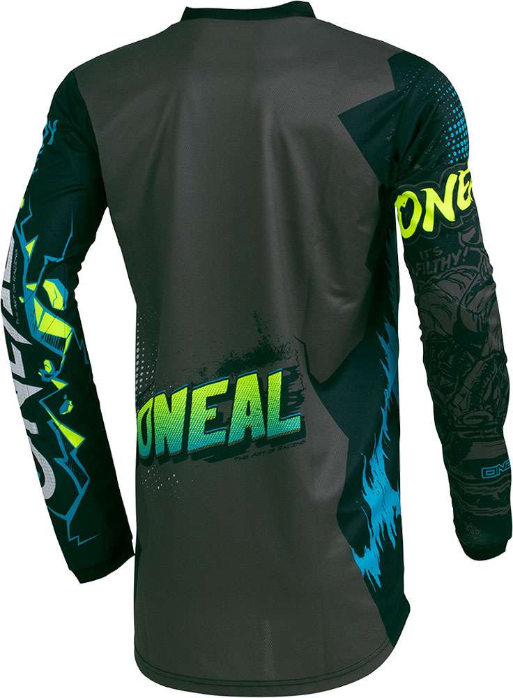 O'neal Element Villain Youth – MTB-Langarmtrikot für Kinder