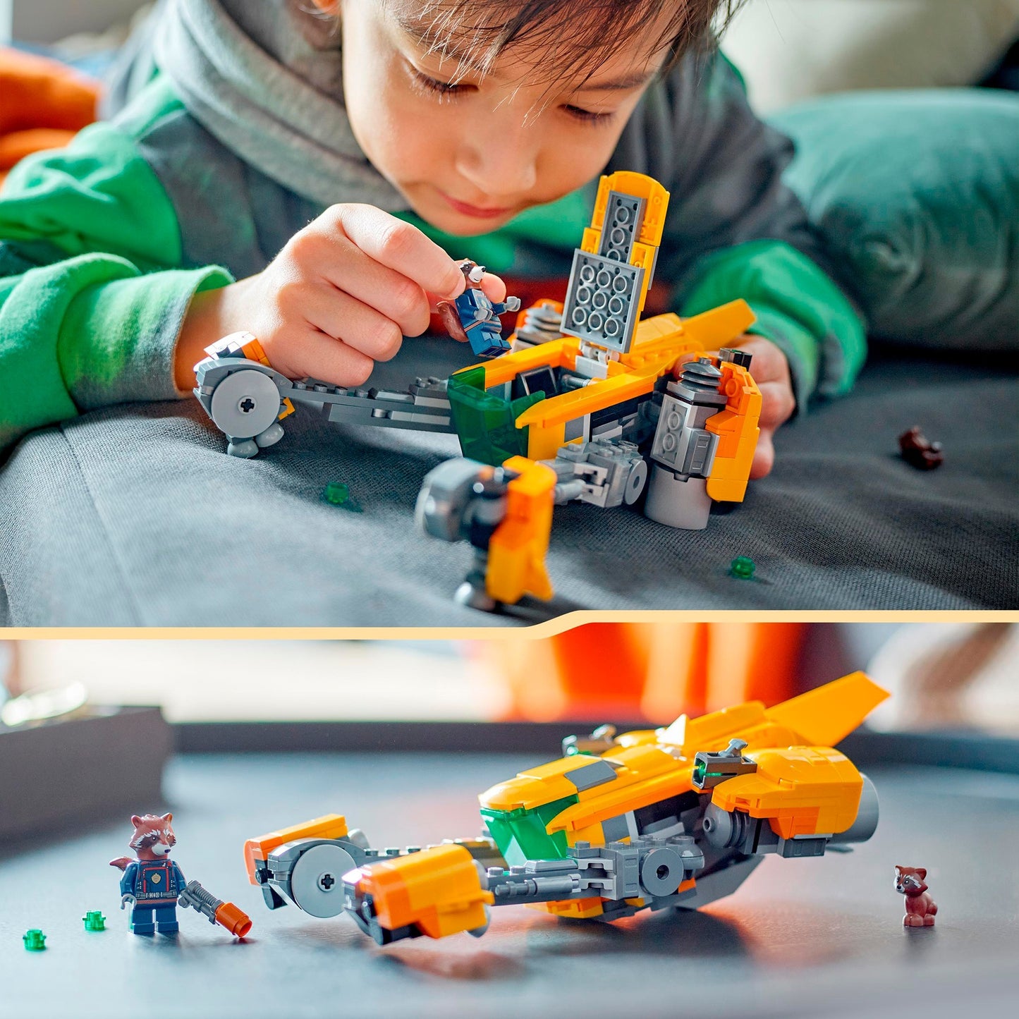 Lego Lego Super Heroes 76254 Das Baby Rocketschiff