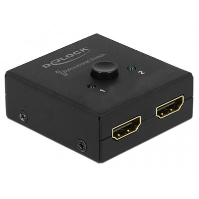 Delock HDMI Switch 2 1 Bidirektional 4K 60 Hz