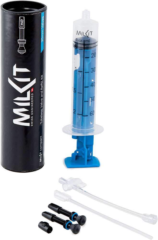 Kompaktes Tubeless-Kit von Milkit