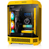 Thermaltake CT120 EX ArGB Sync PC-Lüfter Bumblebee (3-Lüfter-Pack) Gehäuselüfter (Gelb, 3 Stück, 120 x 120 x 25 mm, PWM)