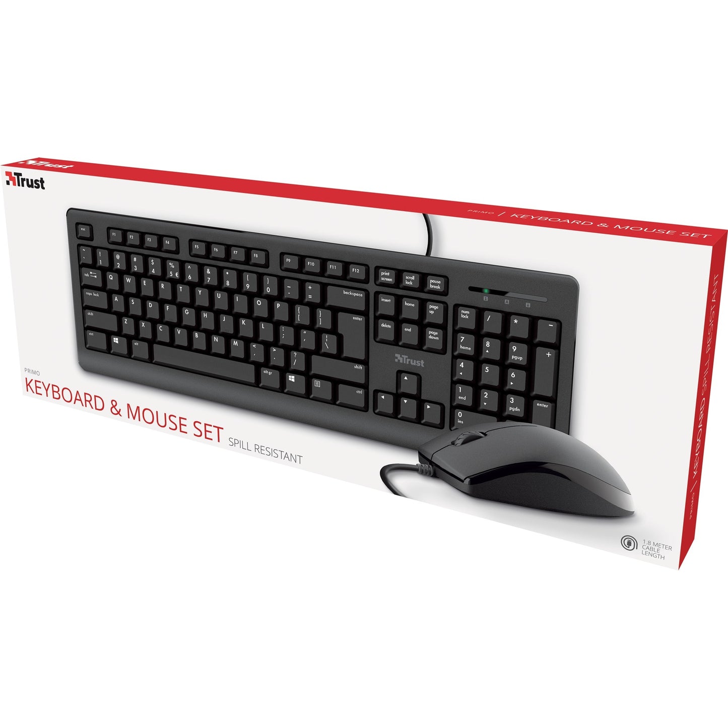 Vertrauen Sie Tastatur -Maus -Set