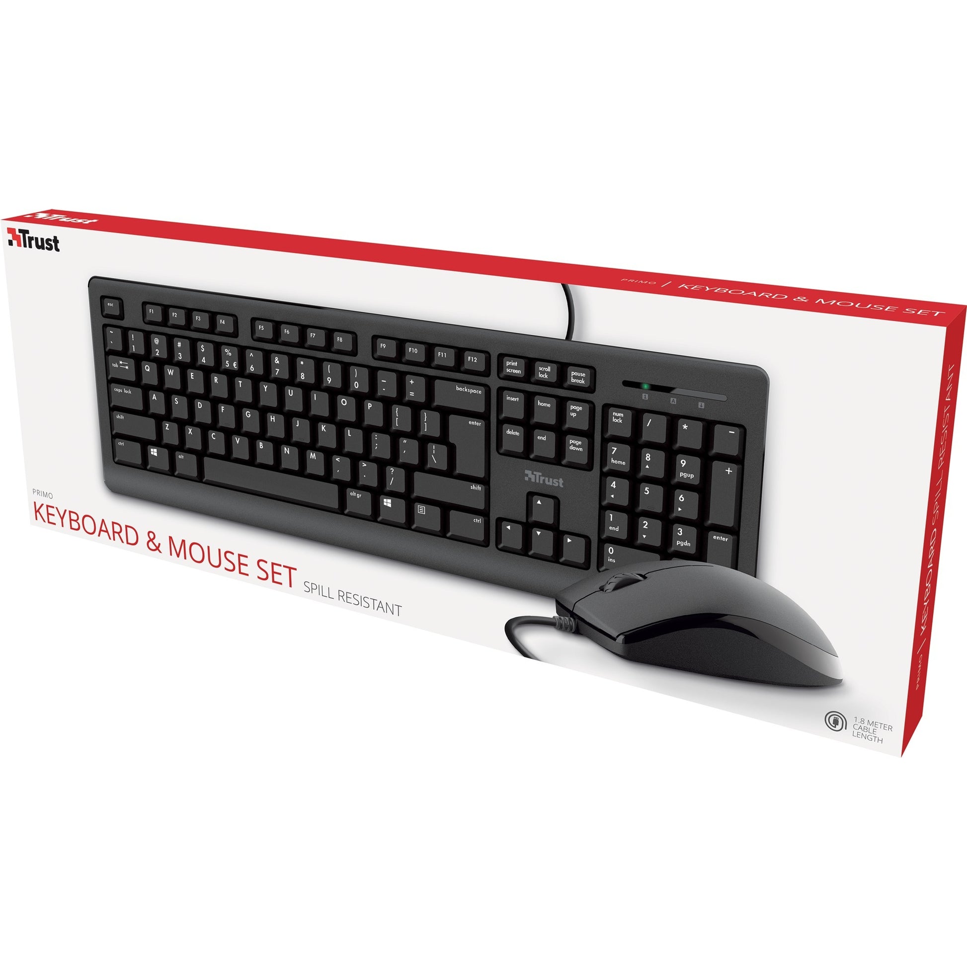 Vertrauen Sie Tastatur -Maus -Set