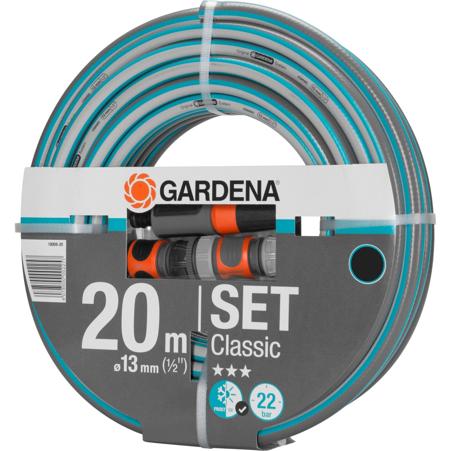 Gardena Schlauch 13 mm (1 2) mit Zubehör