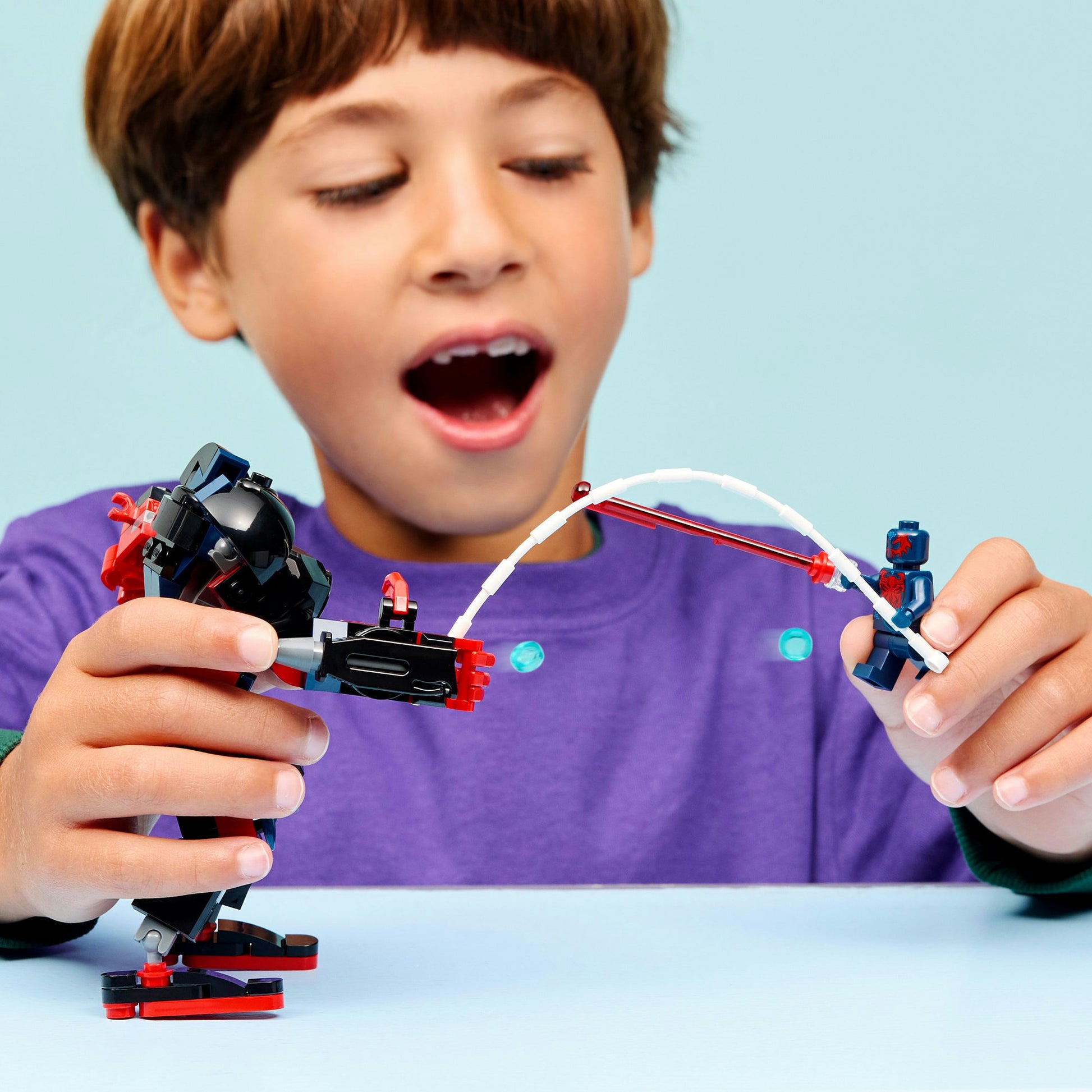 Lego Marvel 76337 Meilen Morales Mech vs. Spider Man