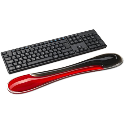 Kensington Slim Duo Gel Tastatur-Handgelenkauflage (Rot Schwarz)