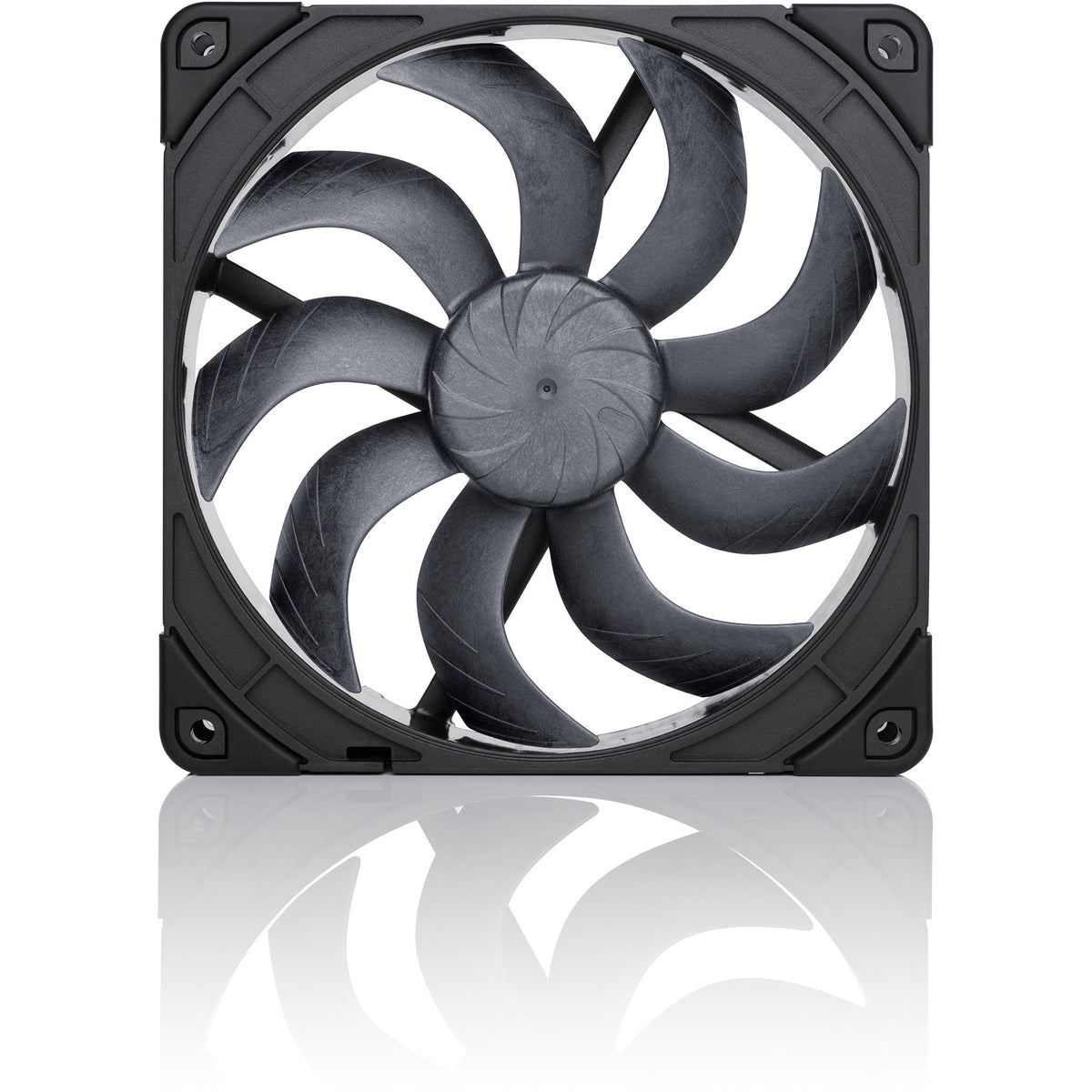 Noctua nf-a14x25 g2 pwm sx2-pp chromax.black Gehäuselüfter (schwarz, 2 Stück, 140 x 140 x 25 mm)