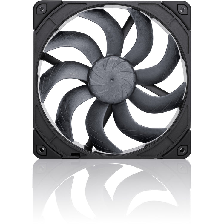 Noctua nf-a14x25 g2 pwm sx2-pp chromax.black Gehäuselüfter (schwarz, 2 Stück, 140 x 140 x 25 mm)