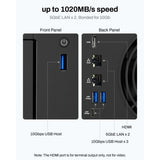 Terramaster f4-425 plus NAS (weiß, 2x 5GBe, HDMI, USB) - afbeelding 10