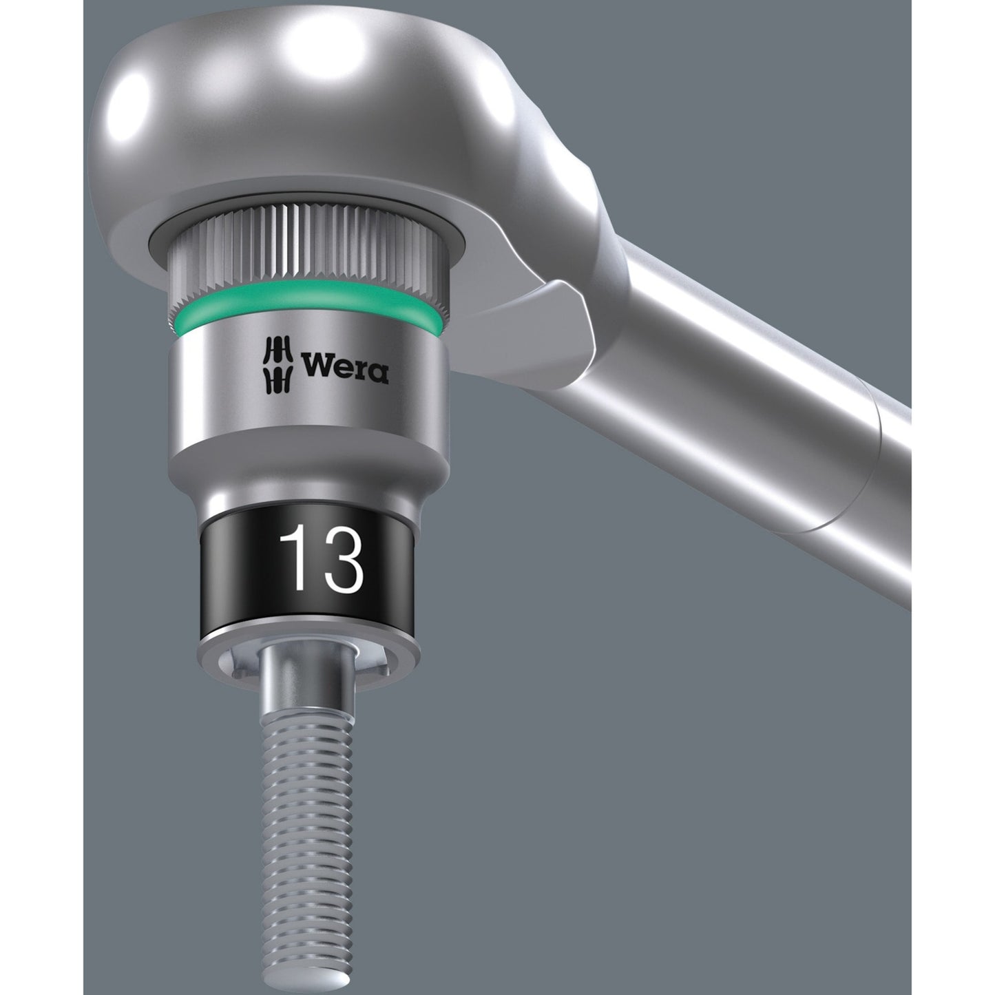 Wera Metall-Knarrensatz 8100SA 12HF 1 4