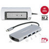 Delock USB Typ-C-Dockingstation mit M.2 Slot