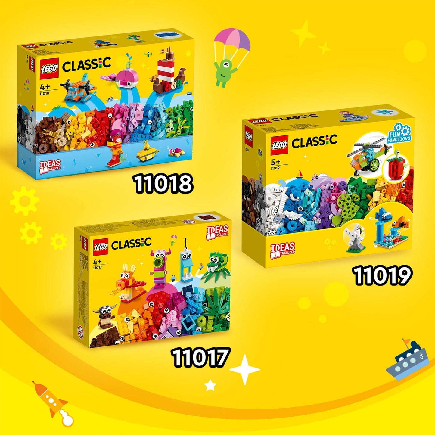 LEGO LEGO 11018 Kreatives Meeres Vergnügen