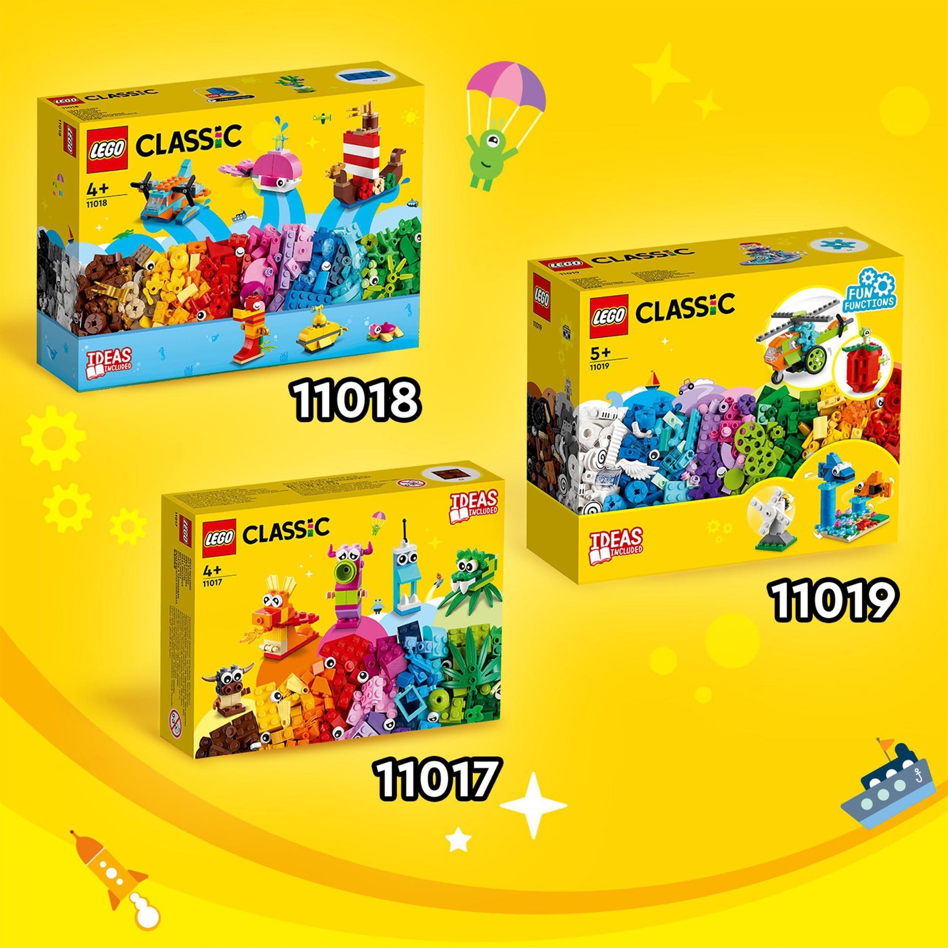 LEGO LEGO 11018 Kreatives Meeres Vergnügen