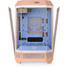Thermaltake the Tower 300 – Peach Fuzz Mini-Tower-Gehäuse (Pfirsich | 3x USB-A | gehärtetes Glas)