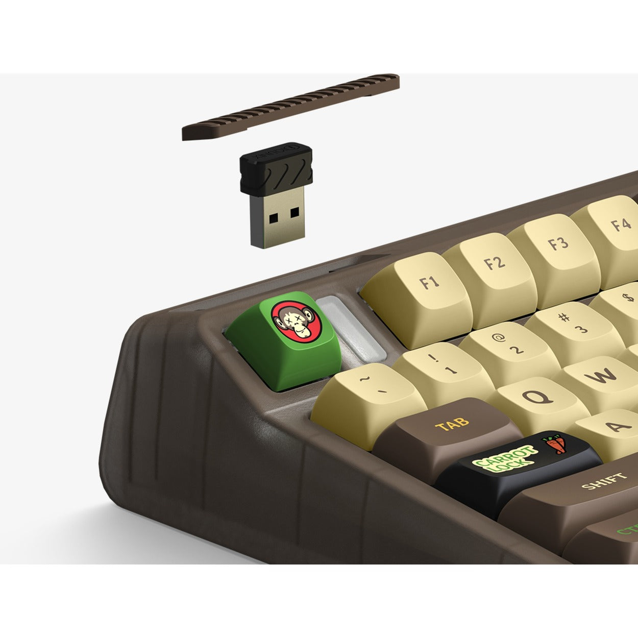 Iqunix OG80 Happy Afe drahtlose mechanische Tastatur