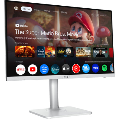 MSI Modern MD272UPSW 27 4K UHD Monitor (Weiß, HDMI, DisplayPort, 2x USB-A, USB-C, Wi-Fi 5, BT, RJ-45)