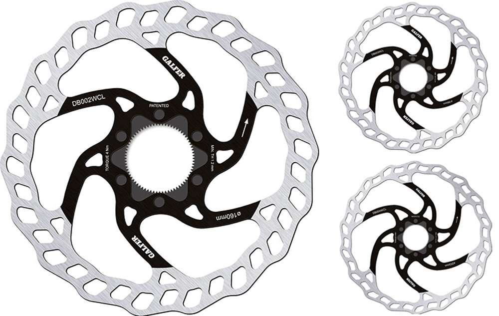 Galfer Bike Wave® fester MTB-Centerlock-Scheibenrotor