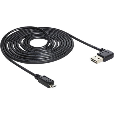 Delock USB2.0 A 90 °> USB Micro-B