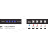 Delock Switch USB 2.0 4 Porthandbuch - afbeelding 4